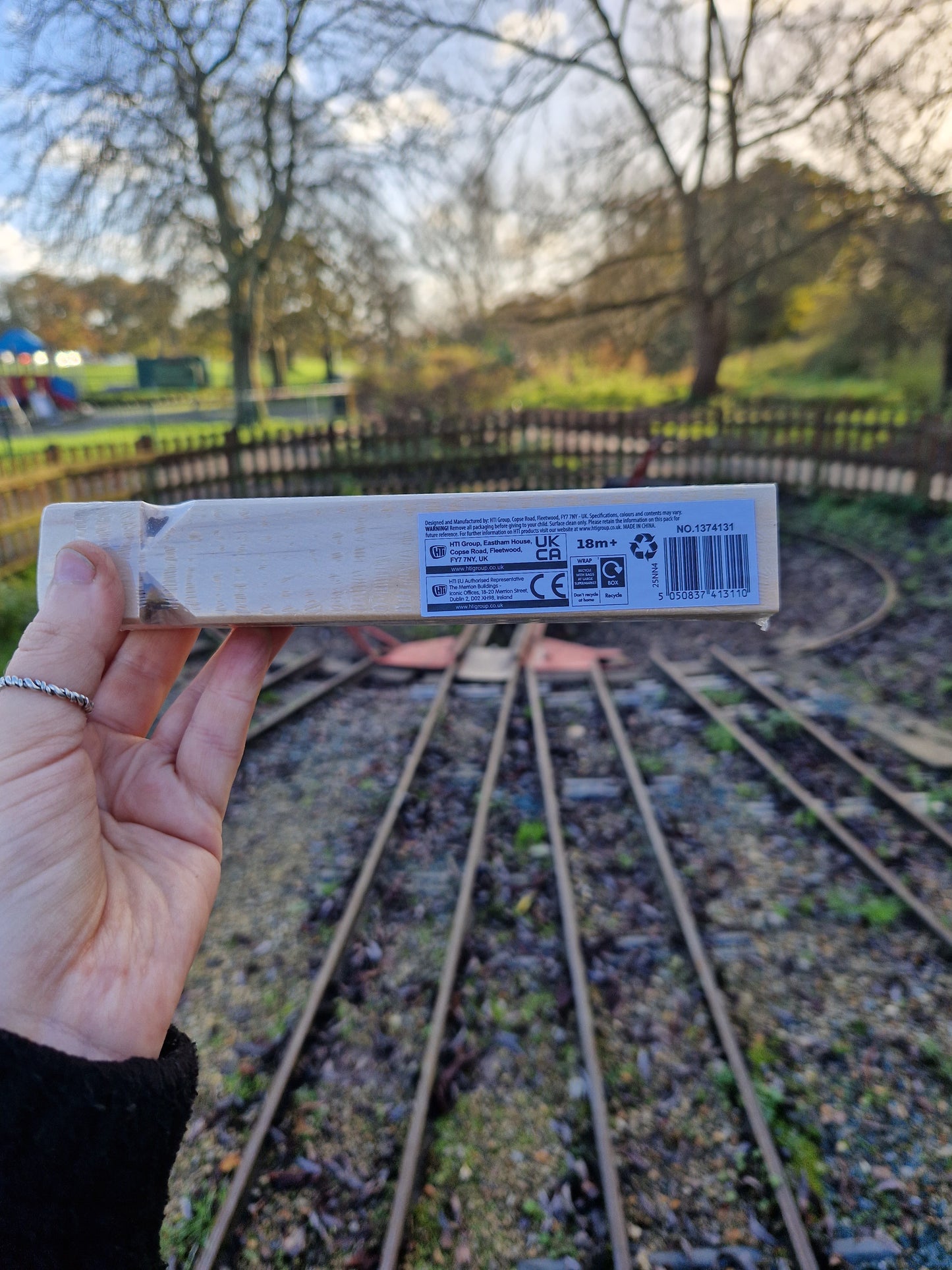 Wooden Train Whistle
